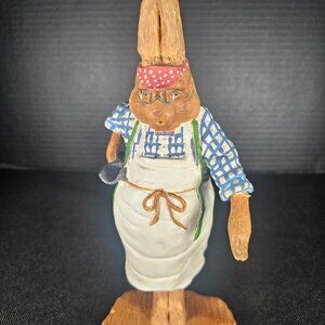 Vintage Department 56 General Store Collection Easter Village Rabbit Figurine